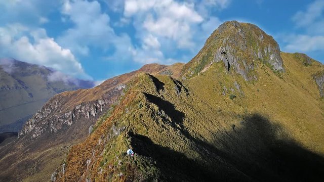 Volc&aacute;n Mojanda en los andes del Ecuador