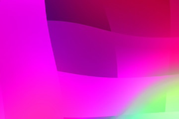 Abstract background with colorful gradient. Vibrant graphic wallpaper with stripes design. Fluid 2D illustration of modern movement.