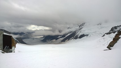 ski resort in the alps