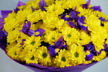 Photo of a bouquet of flowers