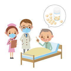 治療薬を希望する患者