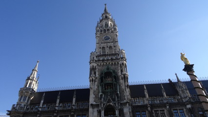 Naklejka na ściany i meble Munich is a city in Germany with stunning architecture