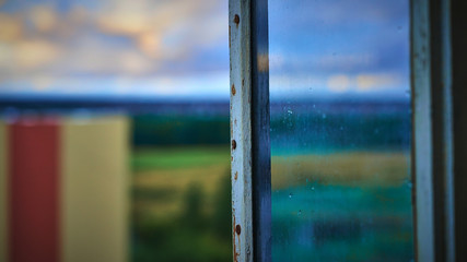 Fototapeta premium Wooden balcony