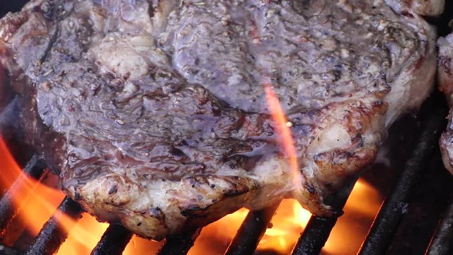 Sizzling Steaks on the Grill