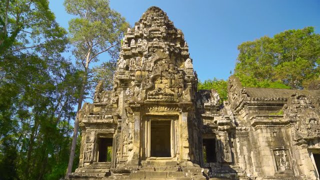 Ancient Thommanon Temple in Angkor Wat Complex, Siem Reap, Cambodia