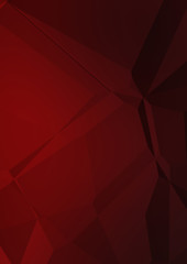 Obraz premium Polygonal background. Colorful wallpaper with geometric design. Digital 3d illustration.