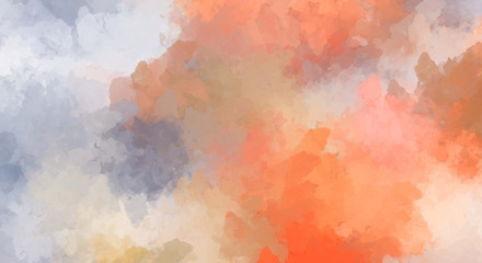 Brushed Painted Abstract Background. Brush stroked painting. Artistic vibrant and colorful wallpaper..