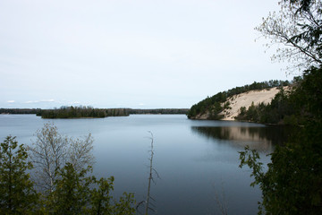 Fototapeta premium lake in the forest