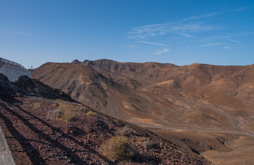 Las Playitas, Fuerteventura, october 2019: Lighthause Faro de la Entallada near Las Playitas, Fuerteventura, Spain