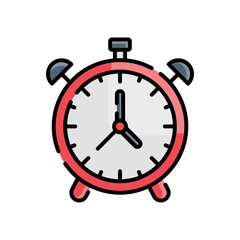 Timer Vector Icon Style Illustration.