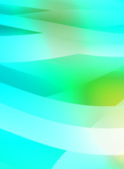 Abstract background with colorful gradient. Vibrant graphic wallpaper with stripes design. Fluid 2D illustration of modern movement.