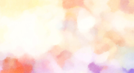 Watercolor painted background. Abstract Illustration wallpaper. Brush stroked painting. 2D Illustration.