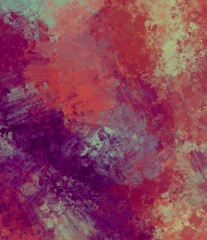 Brushed Painted Abstract Background. Brush stroked painting. Artistic vibrant and colorful wallpaper.