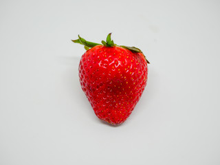 strawberry on a white background