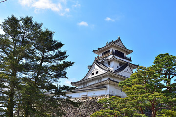 日本１００名城　春の高知城