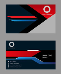Abstract business card 
