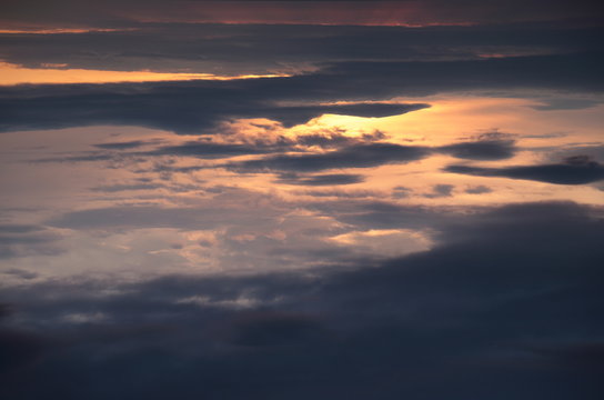 Low Angle View Of Clouds In Sky During Sunset © de domenico antonino/EyeEm