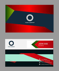 Corporate business cards template
