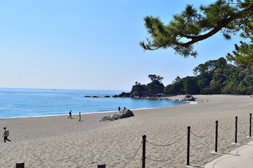 高知県高知市浦戸　桂浜