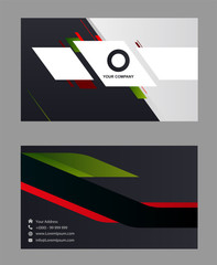 Corporate business cards template
