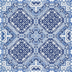 Portuguese vintage azulejo tiles.