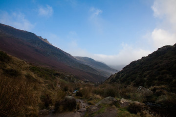 Mountains, Fields and Forests, Edale, Peak District, England, UK