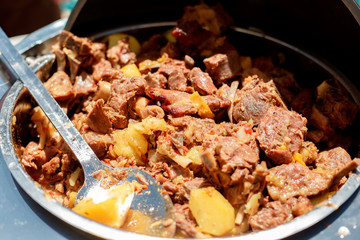 stew with potatoes