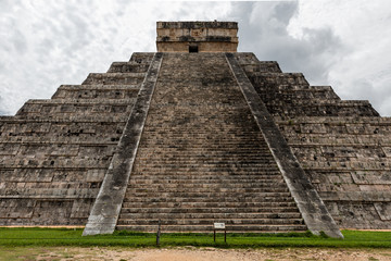 Mayan ruins in Chichen  Itza (Yucatan, Mexico).