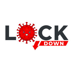 Lock Down Text Banner Template