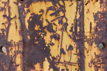 old rusty metal background