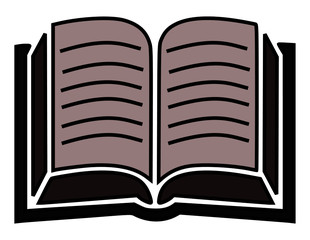 Phone directory vector flat icon Phone book icon for app and web