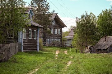 Fototapeta na wymiar old rural house