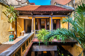  87 Ma May street old house, Ha Noi, Vietnam. General view
