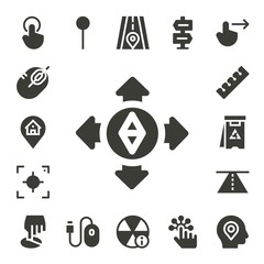 point icon set