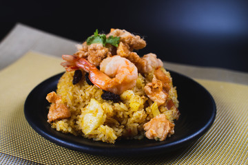 Shrimp fried rice