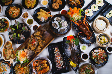 seafood & wagyu buffet