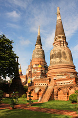 Fototapeta premium Ayutthaya thailand