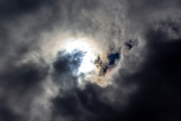 sun and clouds
