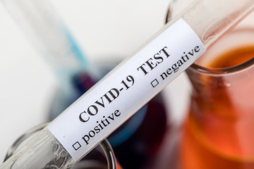 Coronavirus covid-19 objects concept.