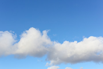 Blue Sky with Clouds, suitable for blue sky replacement in real estate