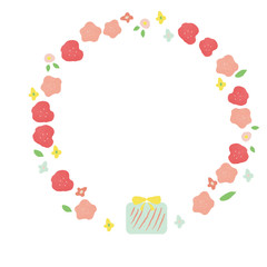 プレゼント　飾り枠