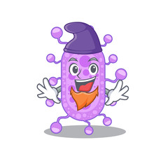 Cute picture of mycobacterium in Elf cartoon design