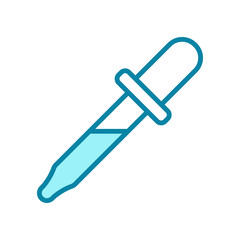 dropper - medical icon vector design template