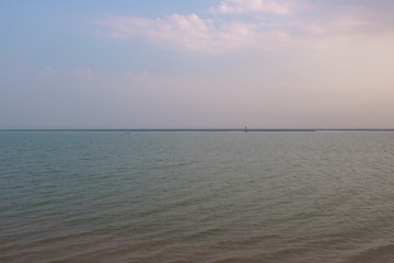 beach and sea