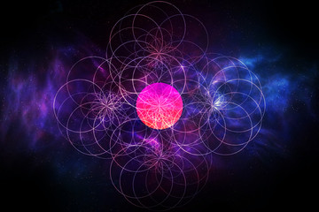 Fototapeta premium Space Background