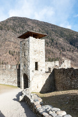 Fototapeta premium Castle of Ossana Trentino