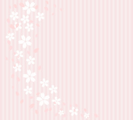 桜の花びらの背景