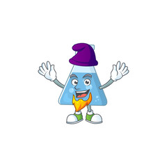 Sweet fairytale of blue chemical bottle Elf cartoon character