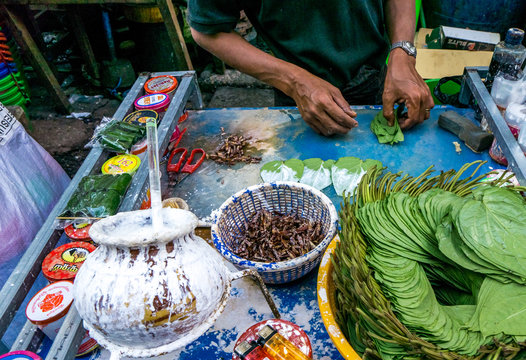 Street food sellers, Yagon, Myanmar