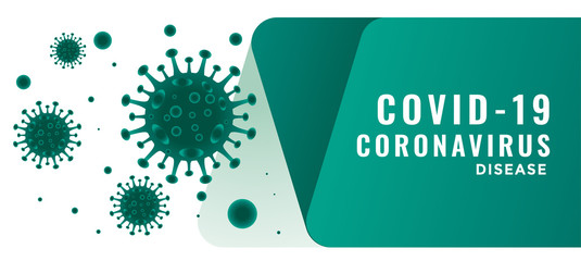 coronavirus covid19 disease outburst background with floating virus